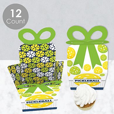 Big Dot Of Happiness Let’s Rally Pickleball Birthday Or Retirement Party Bow Boxes 12 Ct