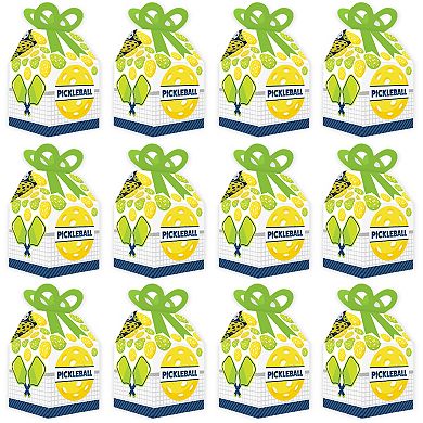 Big Dot Of Happiness Let’s Rally Pickleball Birthday Or Retirement Party Bow Boxes 12 Ct
