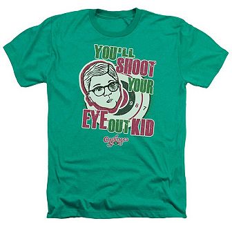 A Christmas Story Youll Shoot Your Eye Out Adult Heather T-shirt