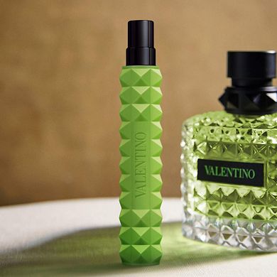 Donna Born in Roma Green Stravaganza Eau de Parfum Travel Spray with Vanilla & Tea Accord