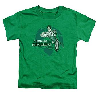Green Lantern Easy Being Green Short Sleeve Toddler T-Shirt