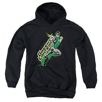 Green Lantern Among The Stars Youth Pull Over Hoodie