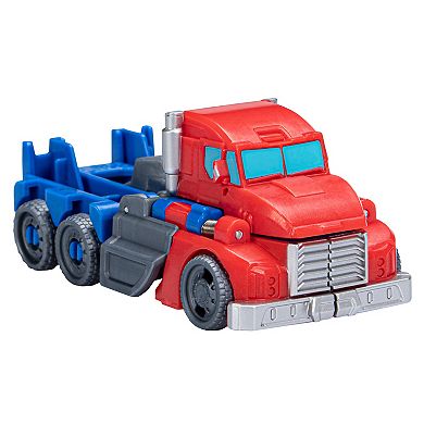 Transformers Toys EarthSpark 1-Step Flip Changer Optimus Prime Action Figure by Hasbro