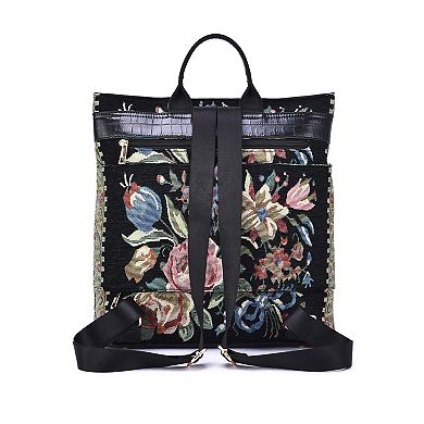 Mellow World Flower Shop Beaded Backpack