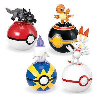 Mega Pokémon Fire-Type Team Building Toy Kit (105 Pieces)