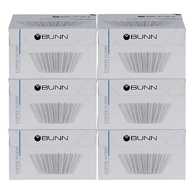 BUNN 8-12 Cup Home 100-count Coffee Filters 6-piece Set