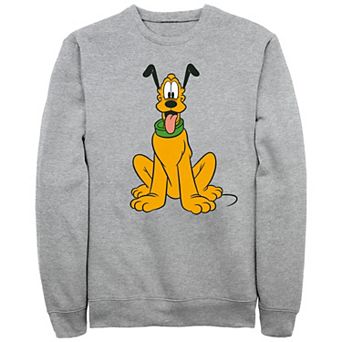 Disney's Mickey Mouse Men's Happy Pluto Fleece Sweatshirt