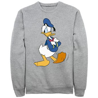 Disney's Donald Duck Men's Angry Tapping Foot Fleece Sweatshirt