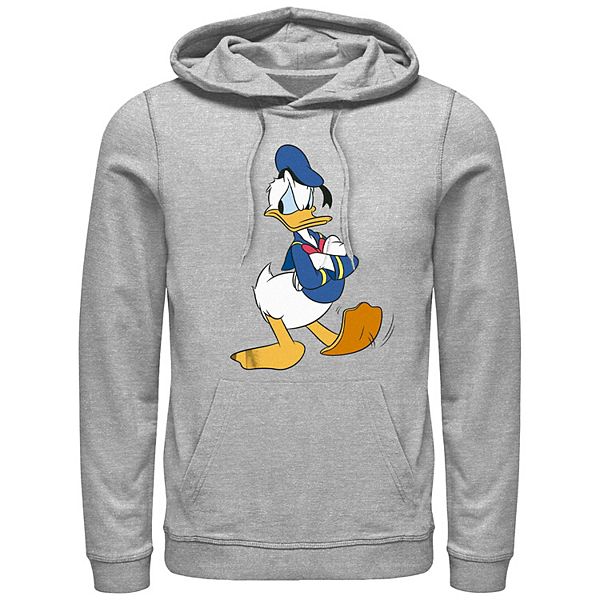 Men's Donald Duck Angry Tapping Foot Graphic Hoodie