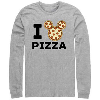 Men's Mickey Mouse Pizza Head Graphic Tee