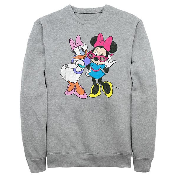 Disney's Mickey Mouse Men's Minnie & Daisy Fleece Sweatshirt