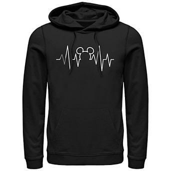Men's Mickey Mouse Heartline Graphic Hoodie