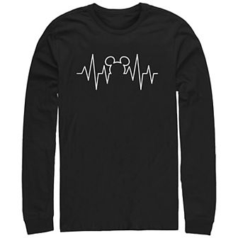 Men's Mickey Mouse Heartline Graphic Tee