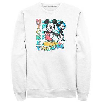 Disney's Mickey Mouse Faces Men's Fleece Sweatshirt
