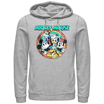 Men's Mickey Mouse And His Friends Graphic Hoodie