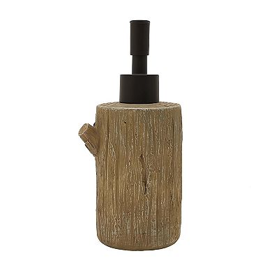 The Big One® Cabin Life Tree Stump & Bear Soap Pump