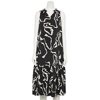 Women's Nine West Adaptive Sleeveless V-Neck Maxi Dress
