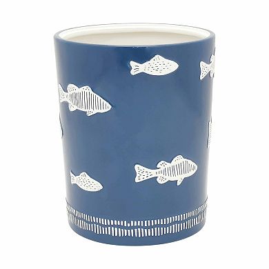 The Big One® Lake Life Fish Wastebasket