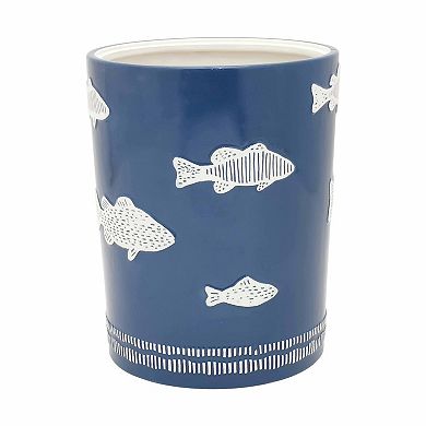 The Big One® Lake Life Fish Wastebasket