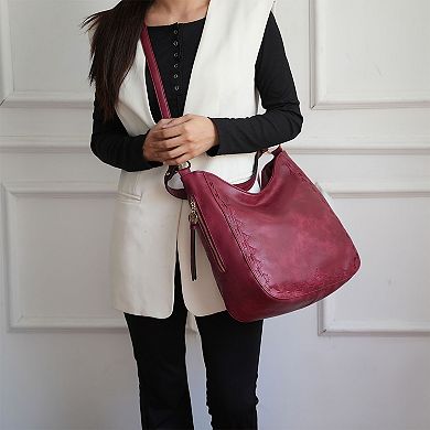 MKF Collection Lucille Shoulder by Mia k and Wallet- 2 pieces