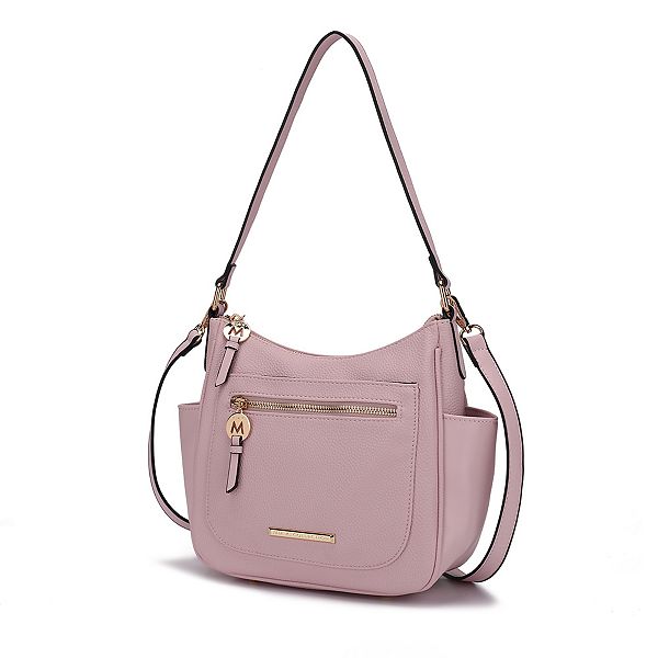 Mkf Collection Wally Vegan Leather Handbag Hobo Shoulder Crossbody Bag ...