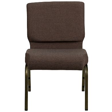 Emma and Oliver 21"W Stackable Church/Reception Guest Chair