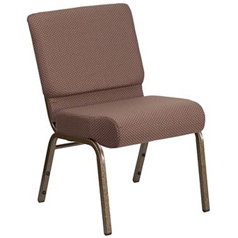 Emma and Oliver 21"W Stackable Church/Reception Guest Chair