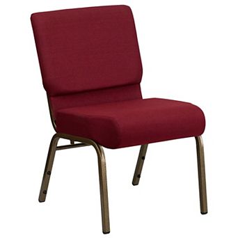 Emma and Oliver 21"W Stackable Church/Reception Guest Chair