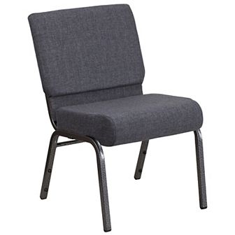 Emma and Oliver 21"W Stackable Church/Reception Guest Chair