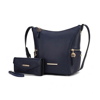 MKF Collection Lux Hobo Bag with Wallet by Mia K.- 2 pc