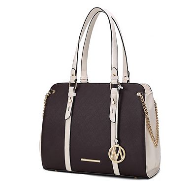 MKF Collection Amy Color-Block Women's Tote Bag by Mia K