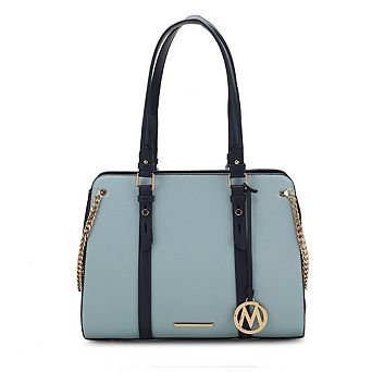 MKF Collection Amy Color-Block Women's Tote Bag by Mia K