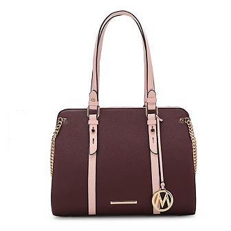 MKF Collection Amy Color-Block Women's Tote Bag by Mia K