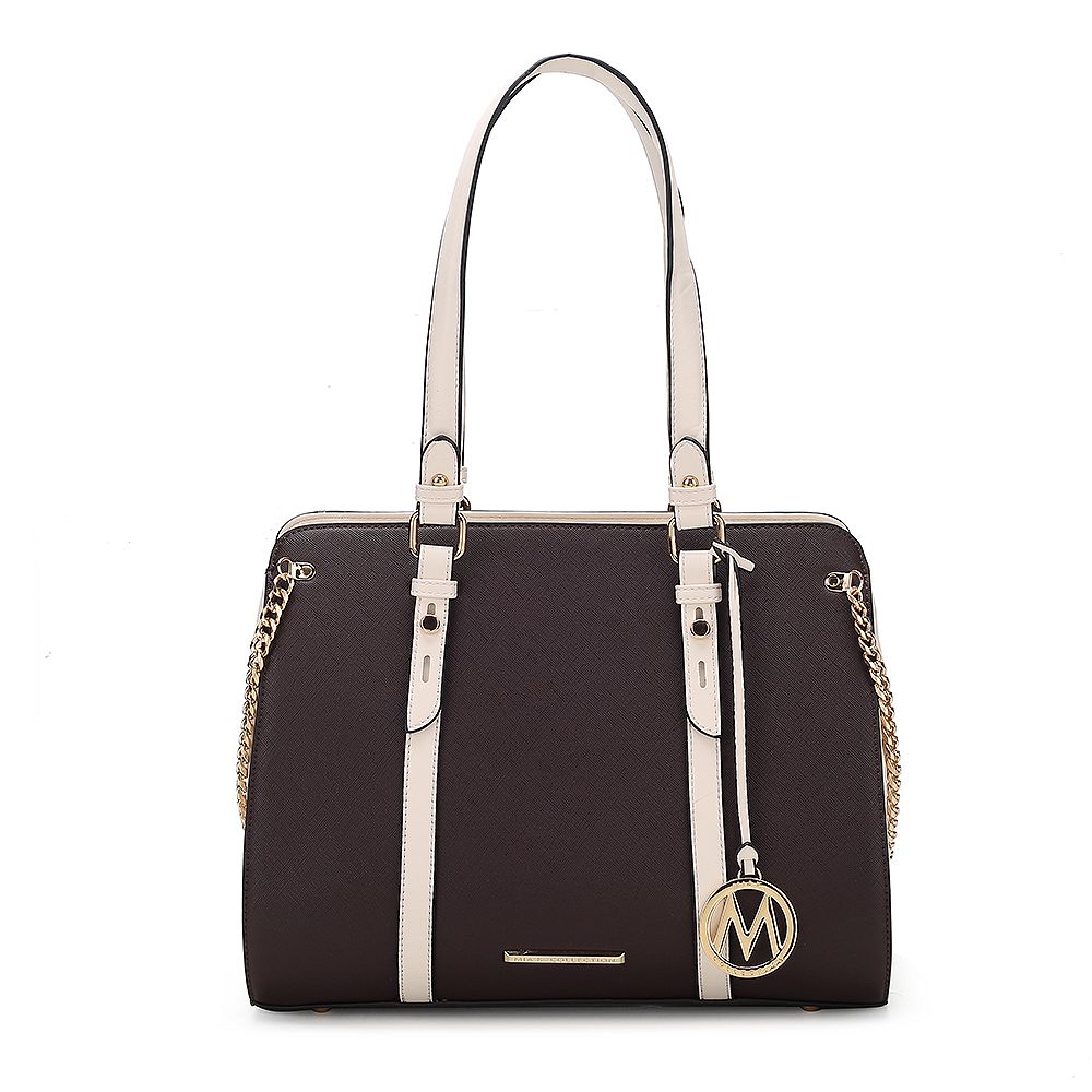 MKF Collection Amy Color-Block Women's Tote Bag by Mia K
