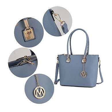 MKF Collection Vanessa Women's Tote & Wallet Set by Mia K