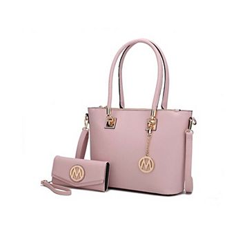 MKF Collection Vanessa Women's Tote & Wallet Set by Mia K