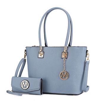 MKF Collection Vanessa Women's Tote & Wallet Set by Mia K