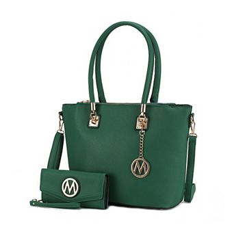 MKF Collection Vanessa Women's Tote & Wallet Set by Mia K