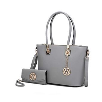 MKF Collection Vanessa Women's Tote & Wallet Set by Mia K