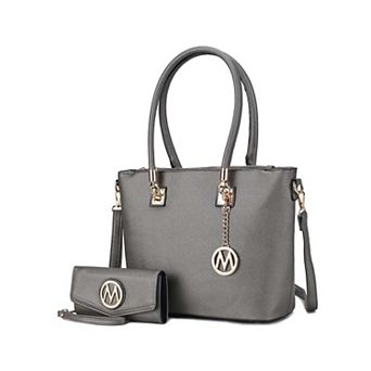 MKF Collection Vanessa Women's Tote & Wallet Set by Mia K
