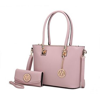 MKF Collection Vanessa Women's Tote & Wallet Set by Mia K