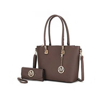 MKF Collection Vanessa Women's Tote & Wallet Set by Mia K