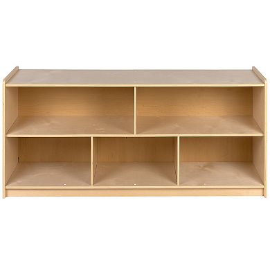 Emma and Oliver Wooden School Classroom Storage Cabinet/Cubby for Commercial or Home Use