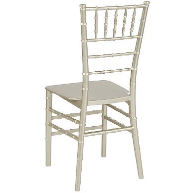 Emma and Oliver Resin Stacking Dining Chiavari Chair