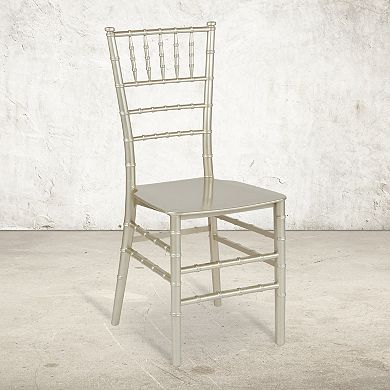 Emma and Oliver Resin Stacking Dining Chiavari Chair