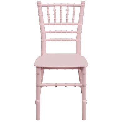 Emma and Oliver Indoor/Outdoor Child's Resin Chiavari for Home or Home Based Business