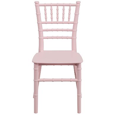 Emma and Oliver Child’s All Occasion Resin Chiavari Chair for Home or Home Based Rental Business