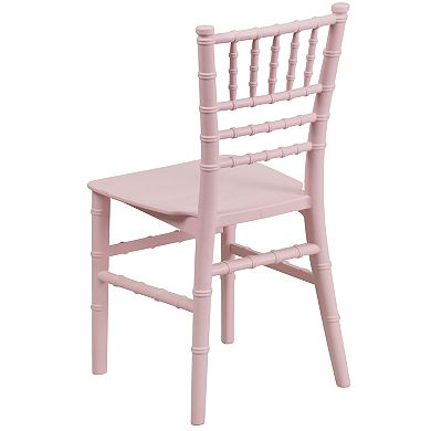 Emma and Oliver Child’s All Occasion Resin Chiavari Chair for Home or Home Based Rental Business