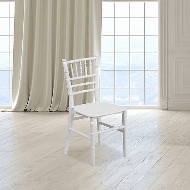 Emma and Oliver Indoor/Outdoor Child's Resin Chiavari for Home or Home Based Business