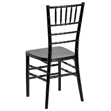 Emma and Oliver Wedding & Event Resin Stacking Chiavari Dining Chair